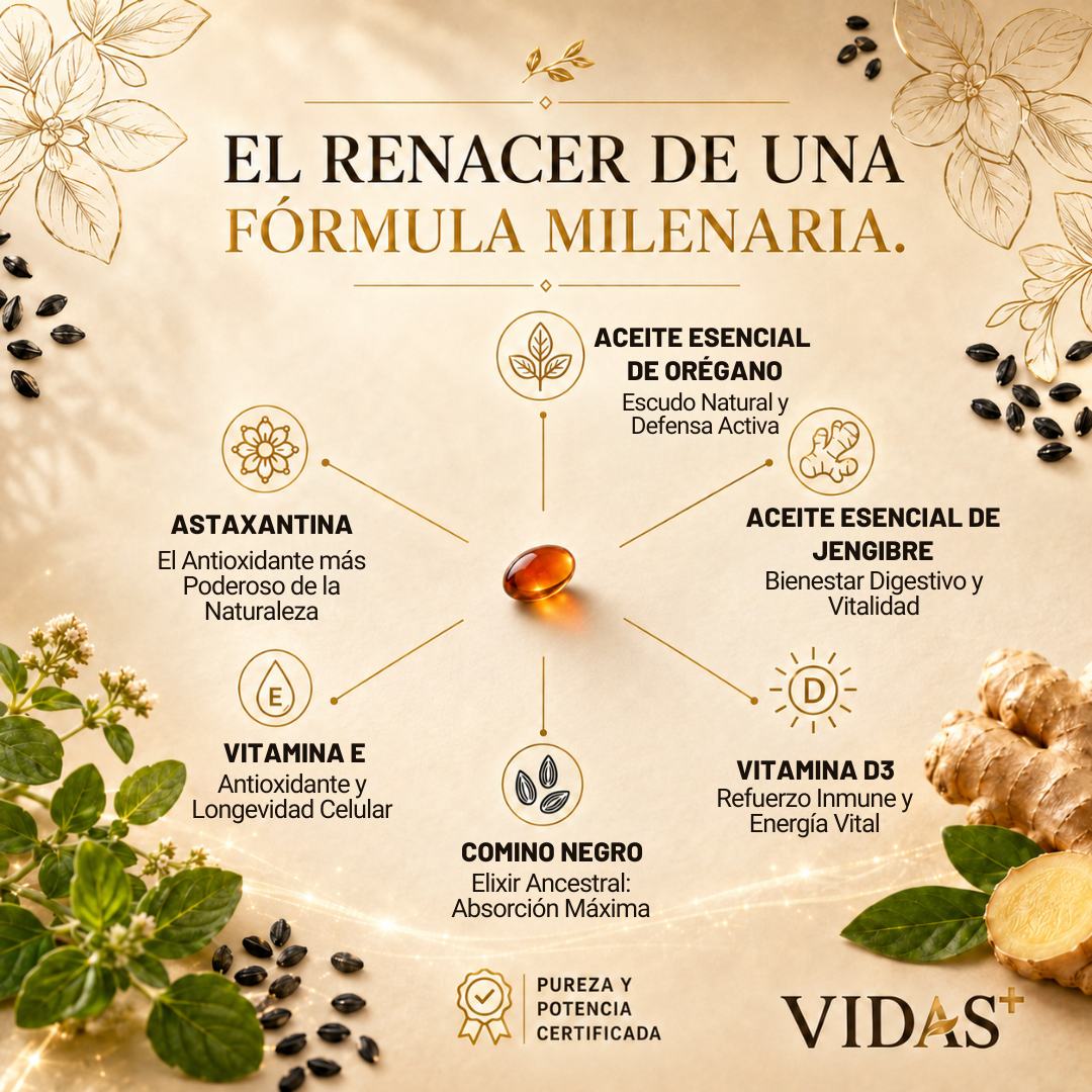 Fórmula Avanzada: Aceite de Orégano y Semilla Negra